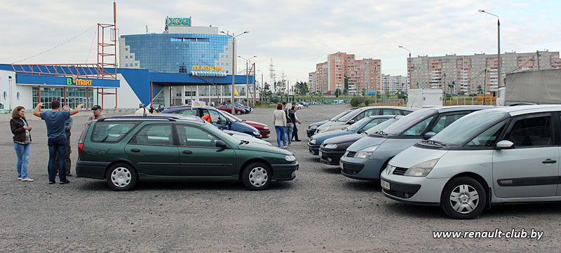 Встреча владельцев Renault (25.07.2013, Минск)