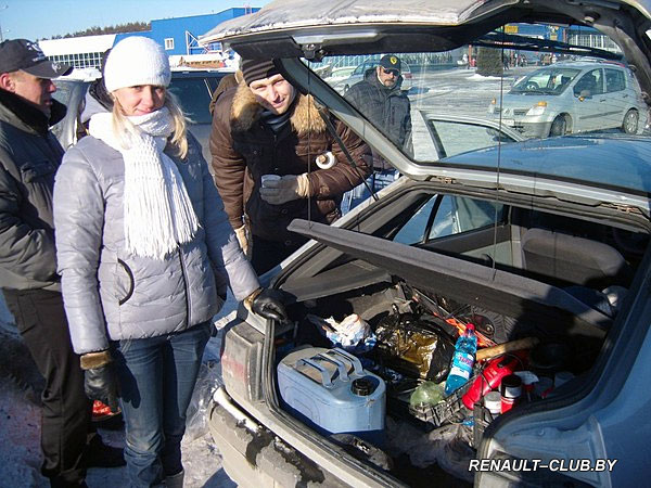 Встреча владельцев Renault (28.01.2012)